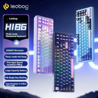 Leobog Hi86 Bàn Phím Cơ RGB Hot-Swap Hợp Kim Nhôm Không Dây Ba Chế Độ Bàn Phím Chơi Game Tùy Chỉnh Pc Phụ Kiện Văn Phòng