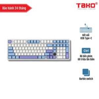 LEOBOG Hi98 (6393) BÀN PHÍM CƠ GAMING CÓ DÂY (Phiên bản Xanh+trắng+tím/ Barbie switch)