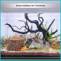 Leopard Gecko Cave Mô Phỏng Da Báo Gecko Môi Trường Sống Với Độ Ẩm Đĩa Nhựa Phụ Kiện Bể Cá Hang Cho enmdavn