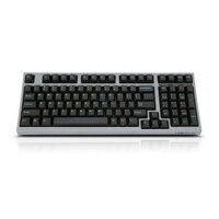 Leopold FC980M PD Charcoal BlueFont Keyboard – Silent Red Switch
