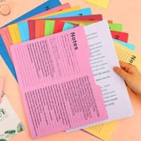 Leota Ghi chú viết a4 Trình sắp xếp tập tin, Thư mục Manila có thể ghi đa chức năng dung lượng lớn, Hộp đựng tài liệu Máy tính để bàn Lưu trữ Lineate a4 Giấy kiểm tra thư mục giấy tập tin