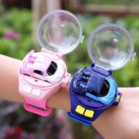 Leota Xe Đồng Hồ Đồ Chơi Mới Lạ Mini Usb Sạc 2.4g Trẻ Em Bé Trai Quà Tặng Sinh Nhật Mini RC Đồng Hồ Đồ Chơi