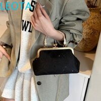 Leotakf Túi sườn xám phong cách Trung Quốc, Túi tiệc dạ hội pháo hoa ngôi sao, Mặt trăng nhỏ lấp lánh Dây chuyền kim loại Sequin Túi xách dự tiệc