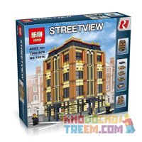 LEPIN 15016 non Lego TRƯỜNG ĐẠI HỌC TÁO KHUYẾT bộ đồ chơi xếp lắp ráp ghép mô hình Creator APPLE SQUARE UNIVERSITY Sáng Tạo 7968 khối