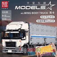 LEPIN 23008 MouldKing 13139 Mould King 13139 QIZHILE 23025 REBRICKABLE MOC-1389 1389 MOC1389 non Lego XE TẢI CÓ CÁNH bộ đồ chơi xếp lắp ráp ghép mô hình Technic WING BODY TRUCK Kỹ Thuật Công Nghệ Cao Mô Hình Phương Tiện 4128 khối