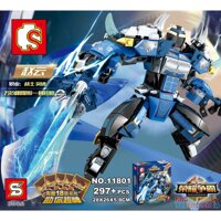 LEPIN 40001 SEMBO 11801 non Lego TRIỆU VÂN bộ đồ chơi xếp lắp ráp ghép mô hình King Of Glory Hegemony Game Liên Quân 297 khối