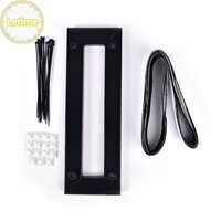 Letime 1 Bộ Bàn Đạp Hiệu Ứng Đàn Guitar 40 * 13cm DIY Guitar Pedalboard Với Magic Tape VN