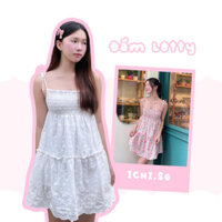 Letty dress - đầm babydoll cột dây - ICHI.SG