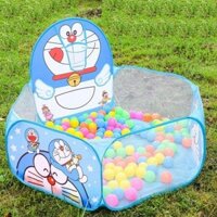 Lều bóng doraemon mini kèm 100 bóng cho bé