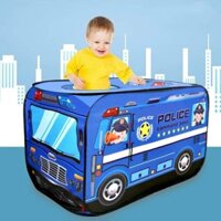 LỀU BÓNG GẤP GỌN HÌNH OTO XE BUÝT CHO BÉ YÊU