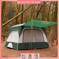 Lều cắm trại 2 phòng ngủ không gian rộng chống mưa nắng thoáng gió lều dã ngoại du lịch lớn sứa chứa 8-10 người