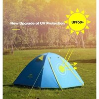 Lều cắm trại 3 người chống nước, UPF 50+ NatureHike NH18Z033-P