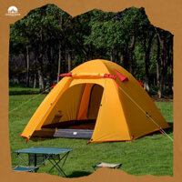 Lều cắm trại 3,4 người,Lều camping NatureHike NH18Z033-P / NH18Z044-P hai lớp chính hãng