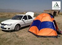 LỀU CẮM TRẠI 6 ĐẾN 8 NGƯỜI 2 LỚP CHỐNG MƯA CỰC TỐT