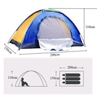 Lều cắm trại cao cấp ngủ cách ly cho 2-3 người lớn A