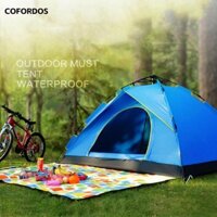 Lều cắm trại COFORDOS Xanh / Xanh ngoài trời 1-3 người Thiết lập tức
