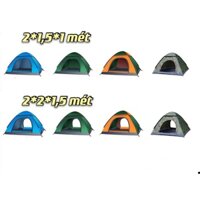 Lều Cắm Trại Du Lịch Dã Ngoại Tự Bung cho 1-4 người