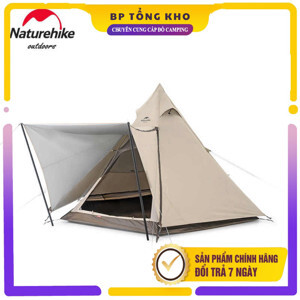 Lều cắm trại Naturehike Glamping NH20ZP013 cho 4 tới 6 người