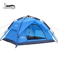 Lều cắm trại tự bung 2 lớp 3-4 người Desert&Fox DF-S022 Automatic Tent - Blue