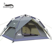 Lều cắm trại tự bung 2 lớp 3-4 người Desert&Fox DF-S022 Automatic Tent - Olive
