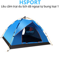 Lều cắm trại tự bung Hsport - Lều trại dã ngoại du lịch camping 2 4 6 người lắp ghép chống nước mưa đi phượt gấp gọn