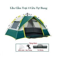 Lều cắm trại tự bung, Lều cắm trại tự động, lều phượt du lịch tự bung dành cho 2-3 người, chống nước