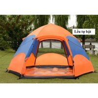 Lều cắm trại tự động cho 6-8 người 2 lớp