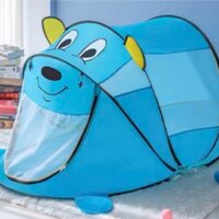 Lều cho bé hình  Xì trum xanh tự bung không cần lắp ghép loại CAO CẤP