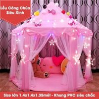Lều cho bé [Loại 1-Giá tốt nhất]  Lều công chúa phong cách Hàn Quốc cho bé