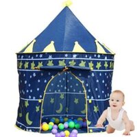 Lều cho bé trai, review lều lâu đài cổ tích cho công chúa và hoàng tử mày xanh (mã LT21)