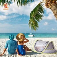 Lều đi biển bảo vệ có thể gập lại mùa hè Simhoa thoáng khí cho cát trẻ sơ sinh