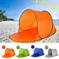 Lều đi biển chống tia cực tím VANES1, Lều giải trí siêu nhẹ một lớp, Lều bật lên tự động gấp chống tia cực tím ngoài trời Sân vườn