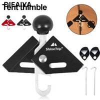 Lều DIAIYA Đầu nối hỗ trợ hàng đầu, Đầu nối cực lều góc có thể điều chỉnh bằng hợp kim nhôm, Phụ kiện lều chống đâm thủng Lều kim tự tháp chống trượt Vòng tròn