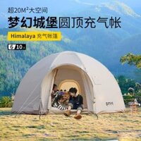 lều du lịch Himalaya bơm hơi lều cắm trại ngoài trời thiết bị cắm trại qua đêm dày chống mưa hình cầu lớn lều trại lều du lịch 6 người lều cắm trại cao cấp