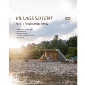 Lều Glamping 4 người Naturehike NH21ZP009