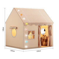 LỀU KHUNG KIM LOẠI -Lều công chúa kẻ hàn quốc s8 siêu xinh