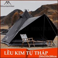 Lều Kim Tự Tháp MoutainHiker, lều dã ngoại, cắm trại 2 lớp có mái hiên cho 4-6 người