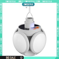 Lều LED Năng Lượng Mặt Trời Đèn Bóng Đá USB Sạc Đèn Ngủ Di Động Đèn Pin