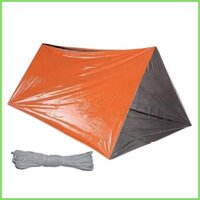 Lều sinh tồn Lều ba lô nhẹ Bảo vệ toàn thời gian Cắm trại ngoài trời Mái hiên du lịch cho jinxusw1vn
