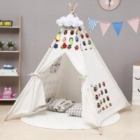 Lều thổ dân trong nhà cho bé, lều decor, lều tam giác trang trí nhà cửa, lều cho bé chơi, lều ngủ cho bé
