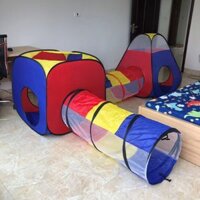 Lều trong nhà cho bé, lều 4 món cao cấp, kích thước 88x88x95cm (mã LC17)