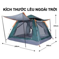 Lều tự bung 3-5 hoặc 6-8 người BSWOLF-ZL04. Cắm trại, dã ngoại, phượt cho gia đình, teambuilding.