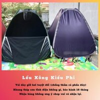 Lều xông hơi chui đầu cao cấp Kiều Phi - Lều xông hơi tự bung sau sinh gấp gọn( màu tối ngẫu nhiên)