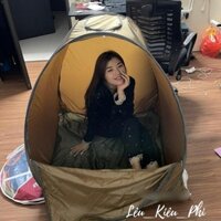 Lều xông hơi chui đầu ( màu ngẫu nhiên) - lều xông hơi sau sinh tự bung cao cấp gấp gọn tiện lợi Kiều Phi