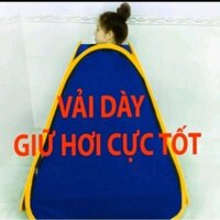 Lều xông hơi chui đầu,vải dày dặn có tặng kèm gói xông