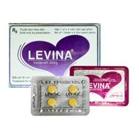 Levina 20mg Armephaco 1 vỉ x 4 viên – Điều trị rối loạn cương dương