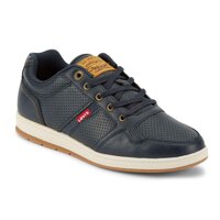 Levi's Mens Oscar 2 Millstone Perf Rubber Sole Casual Sneaker Shoe