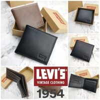 LEVI'S Ví da nam chất lượng cao Levi 's / Ví đựng tiền xu cổ điển