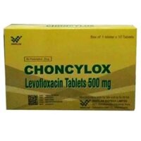 Levofloxacin 500mg Hộp 10 viên Ấn Độ