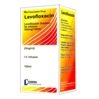 Levofloxacin/cooper solution for infusion 500mg/100ml điều trị nhiễm khuẩn